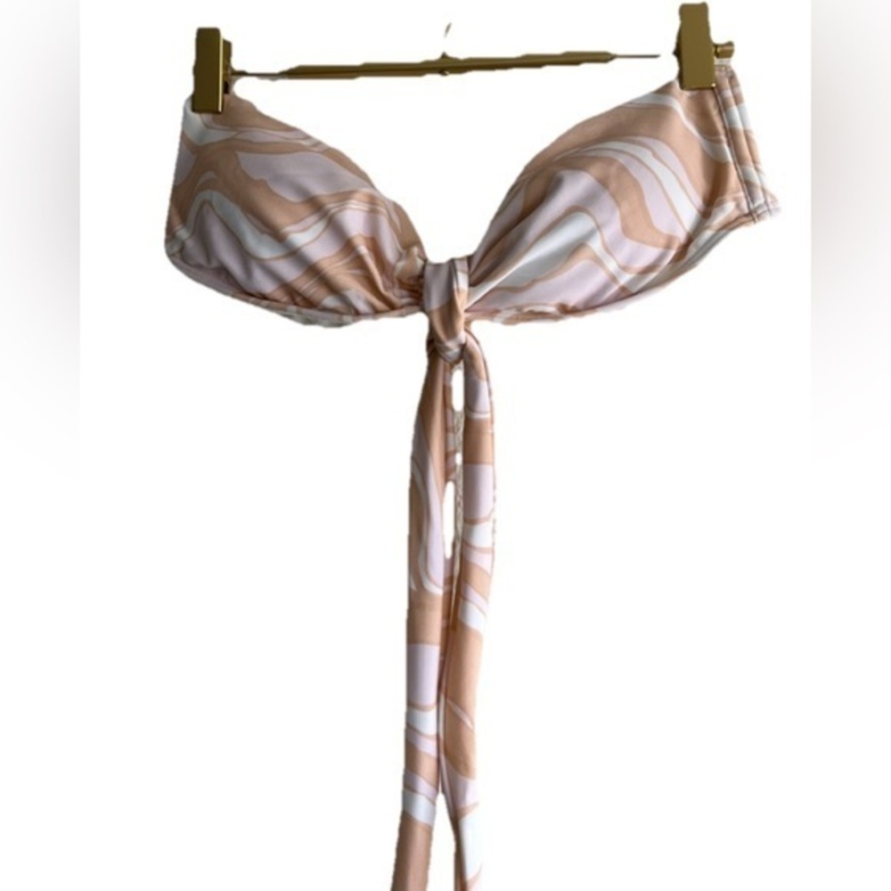 Abercrombie & Fitch Retro Swirl Bikini Top Sz. M NWT!